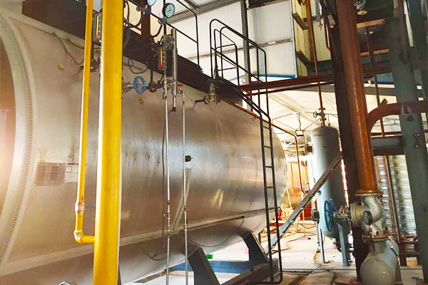 河南平顶山制药厂4吨燃气蒸汽锅炉项目